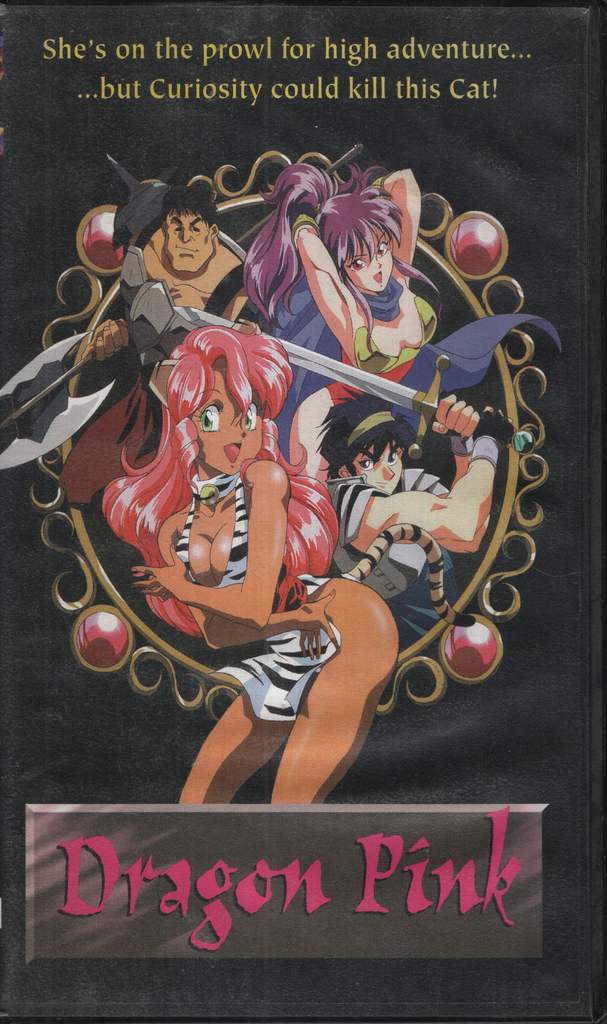Dragon Pink ITOYOKO/Pink Pineapple Anime VHS 1994 062424EBVHS