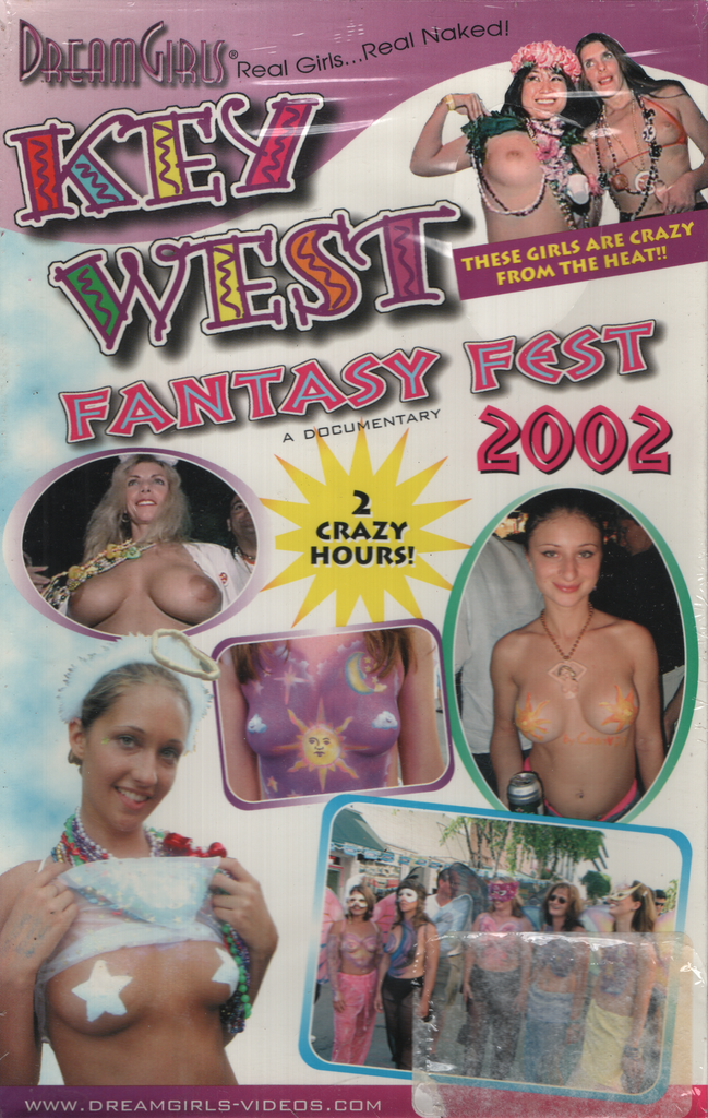 Key West Fantasy Fest 2002 DreamGirls Inc Straight VHS 2002 062524EBVHS