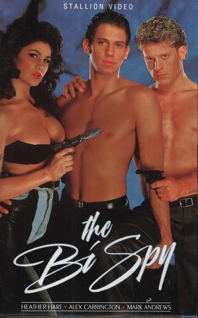 The Bi Spy Heather Hart Alex Carrington Stallion Video Bisexual VHS 1991 062524EBVHS3
