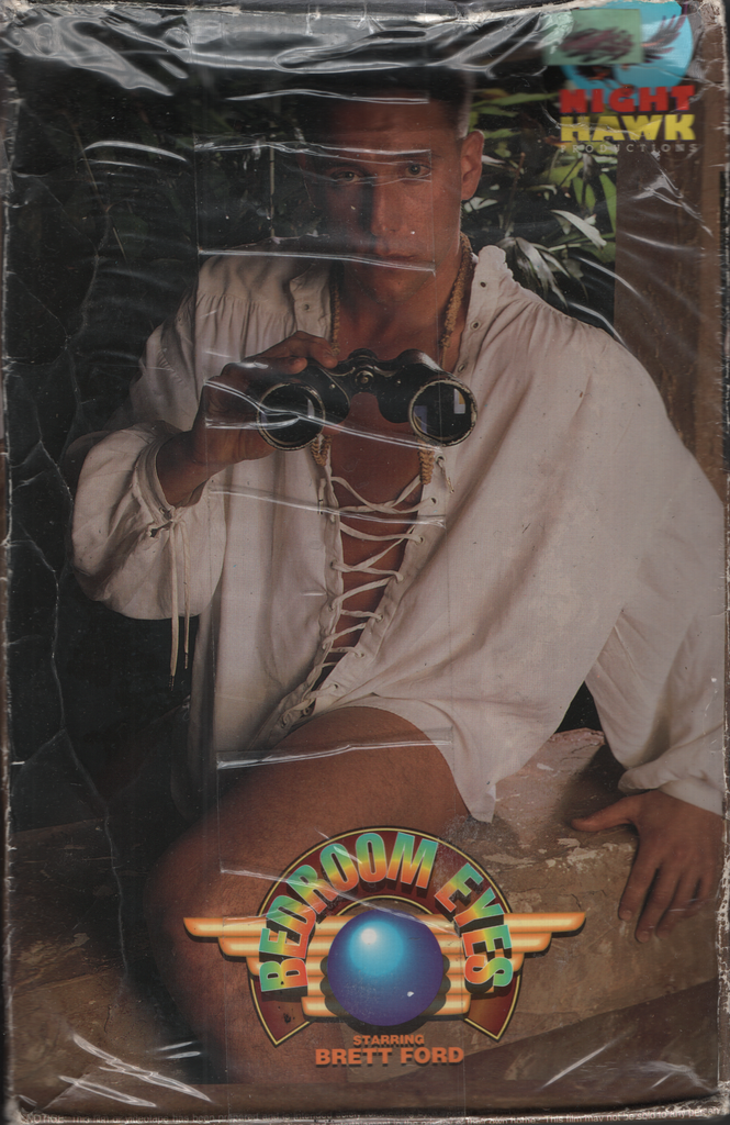 Bedroom Eyes Brett Ford Jason Broderick Video Resource Group Gay VHS 1994 070124EBVHS2