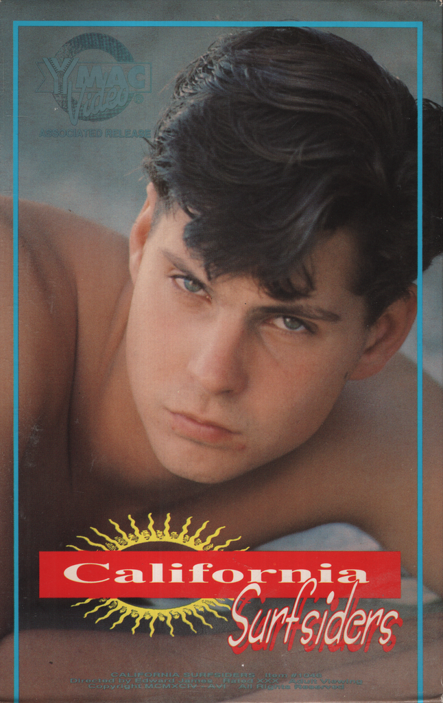 California Surfsiders Kurt Wagner Boots McCay AVI Gay VHS 1994 070324EBVHS2