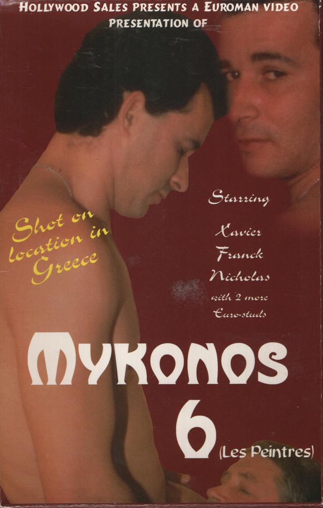 Mykonos 6 Les Peintres West Hollywood Filmworks Gay VHS 1998 070324EBVHS