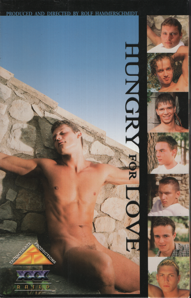 Hungry For Love Dino Vista Lukas Wink Triumvirate Productions Gay VHS 2001 070524EBVHS