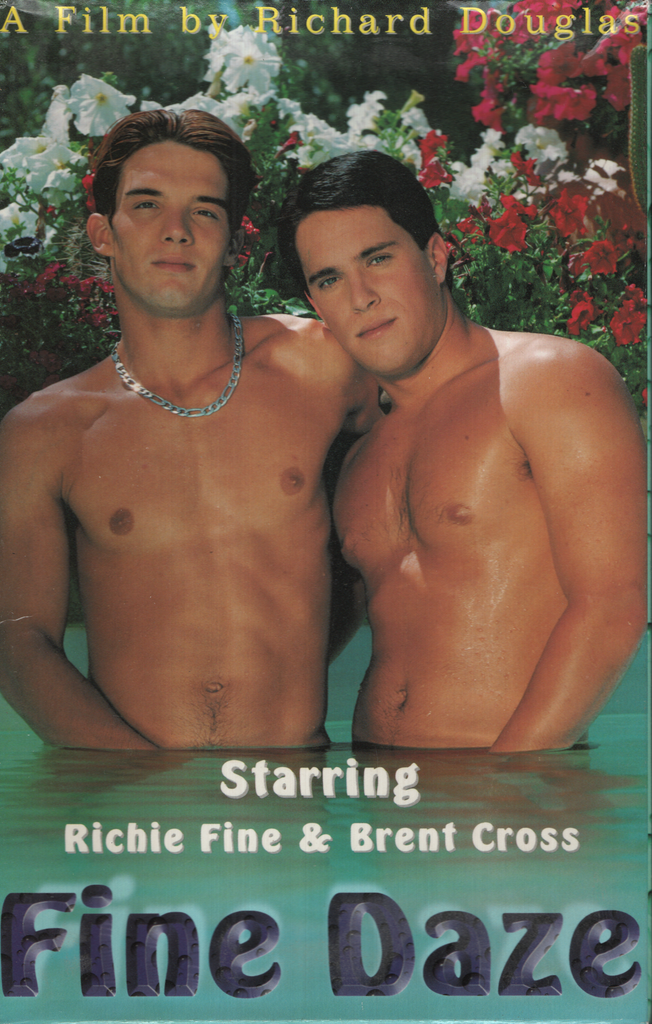 Fine Daze Richie Fine Brent Cross West Hollywood Filmworks Gay VHS 1998 070824EBVHS3
