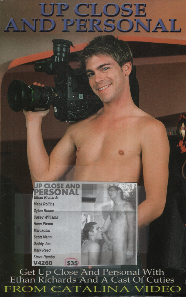 Up Close And Personal Ethan Richards Mack Rollins Laguna Pacific Gay VHS 2001 070924EBVHS