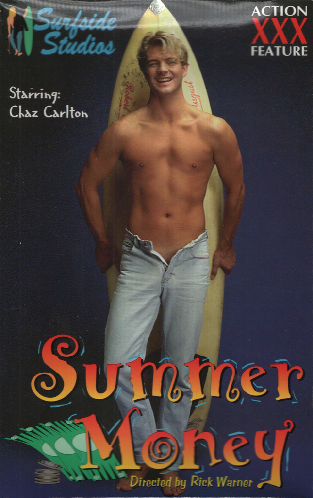 Summer Money Chaz Carlton Jason Nikas Surfside Studios Gay VHS 1995 070924EBVHS2