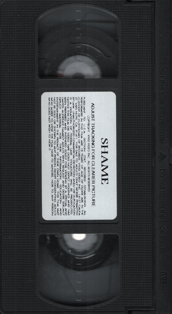 Shame Vivid Video VHS 1990s 071024EBVHS
