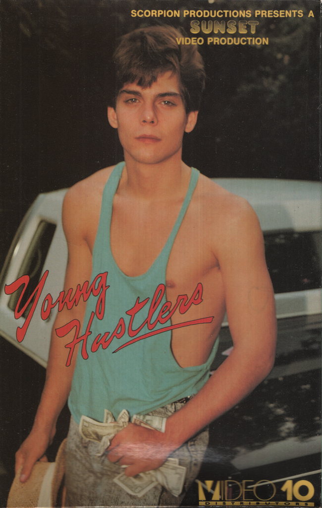 Young Hustlers Ted Cox Dusty Sean Sunset Video Corporation Gay VHS 1990 071024EBVHS2