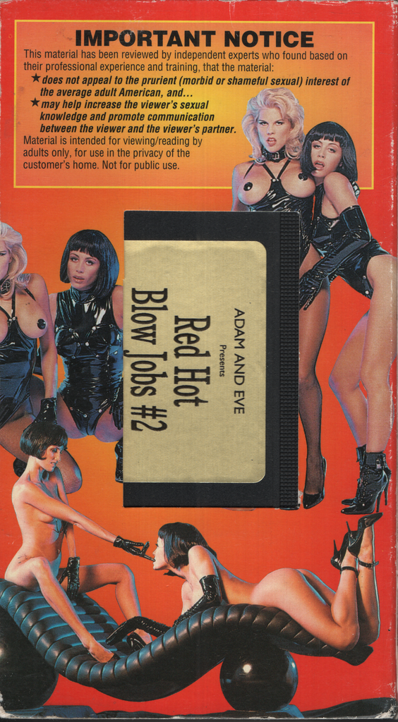 Red Hot Blow Jobs #2 Adam & Eve VHS 071024EBVHS