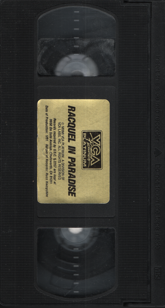 Racquel In Paradise Racquel Darrien VCA Platinum VHS 1991 071024EBVHS