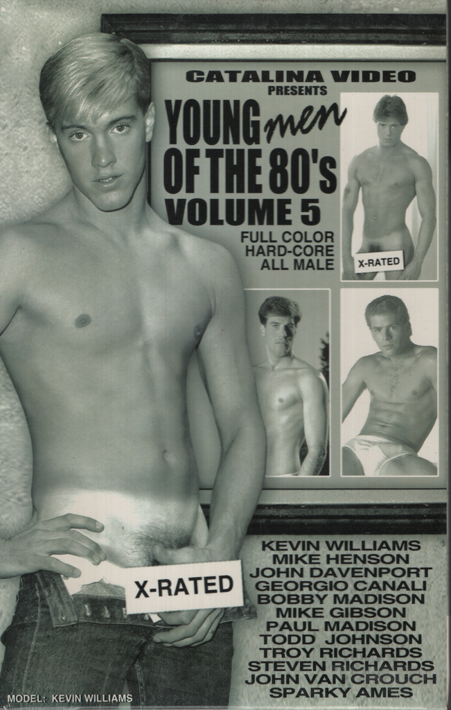 Young Men Of The 80's Volume 5 Kevin Williams Mike Henson My Quest Distributing Gay VHS 2002 071024EBVHS2