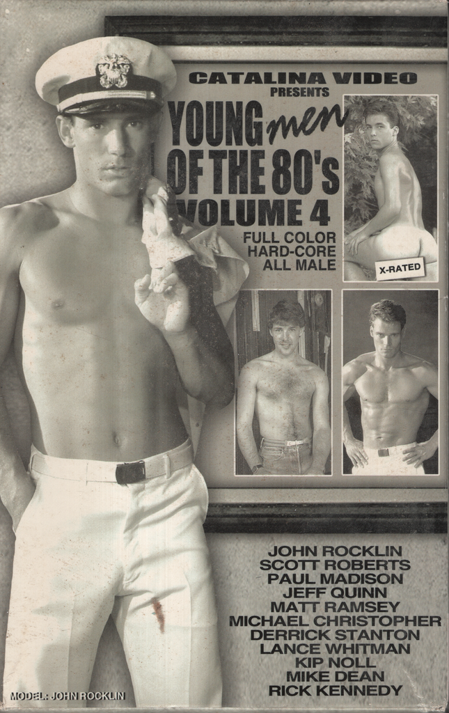 Young Men Of The 80's Volume 4 John Rocklin Scott Roberts My Quest Distributing Gay VHS 2003 071124EBVHS