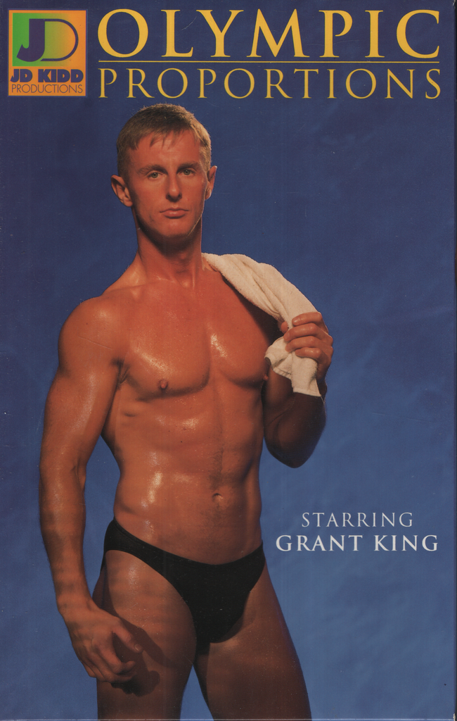 Olympic Proportions Gay VHS Grant King Kevin Kramer Video Resource Group Gay VHS 1992 071124EBVHS2