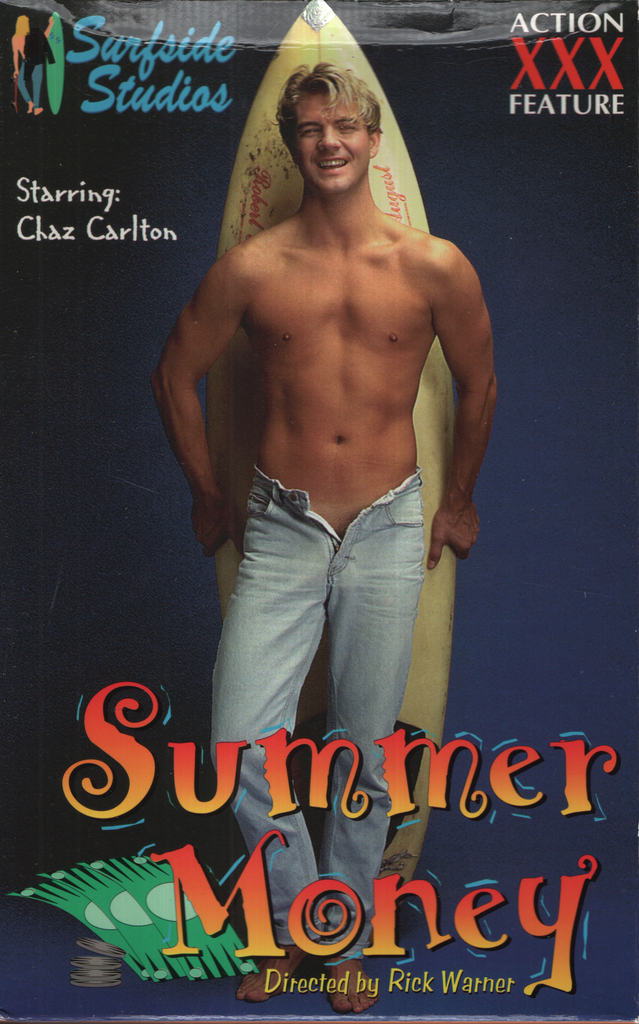 Summer Money Chaz Carlton Jason Nikas Surfside Studios Gay VHS 1994 071224EBVHS