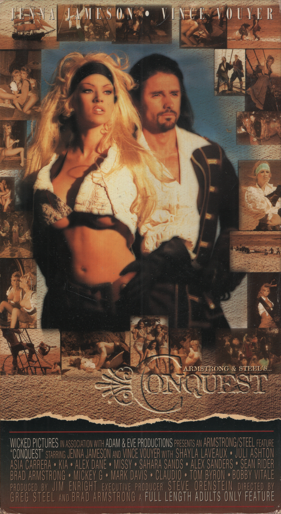 Conquest Jenna Jameson Vince Vouyer Wicked Pictures Bisexual VHS 1996 071524EBVHS