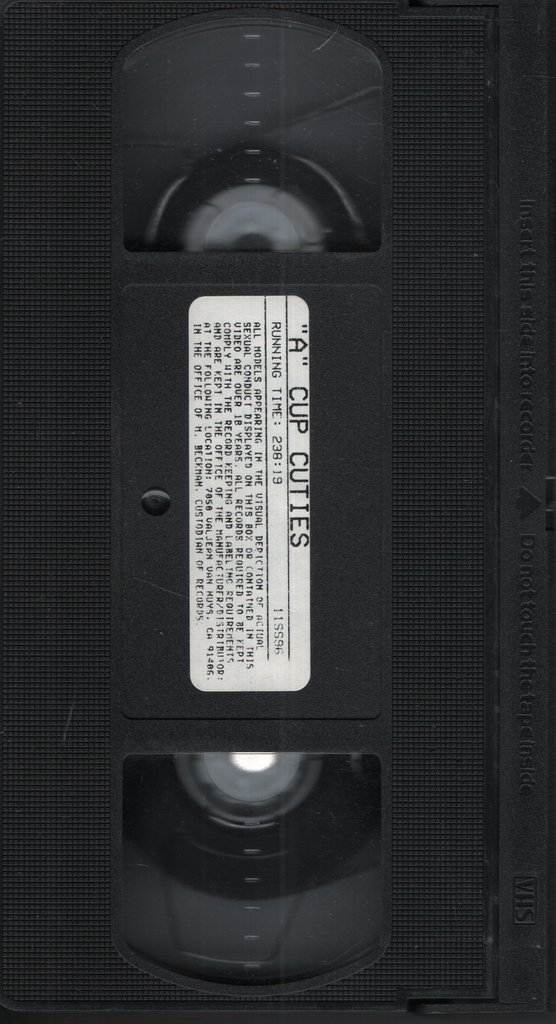 "A" Cup Cuties Unbranded VHS 071524EBVHS2