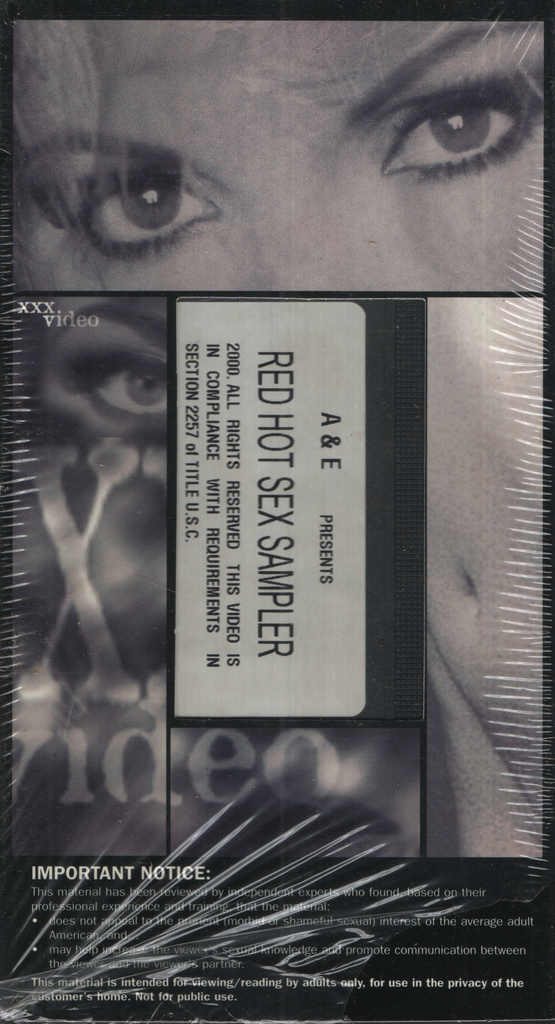 Red Hot Sex Sampler A&E VHS 2000 071524EBVHS