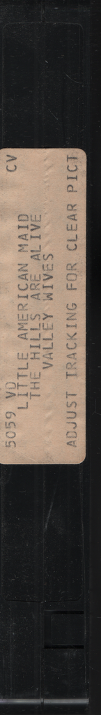 Little American Maid The Hills Are Alive Valley Wives Unbranded VHS 071524EBVHS2