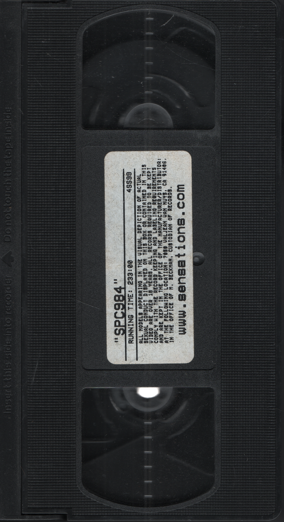 SPC984 Sensations VHS 071624EBVHS