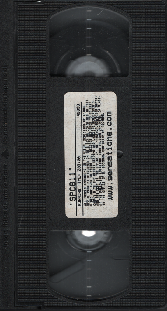 SPC811 Sensations VHS 071624EBVHS
