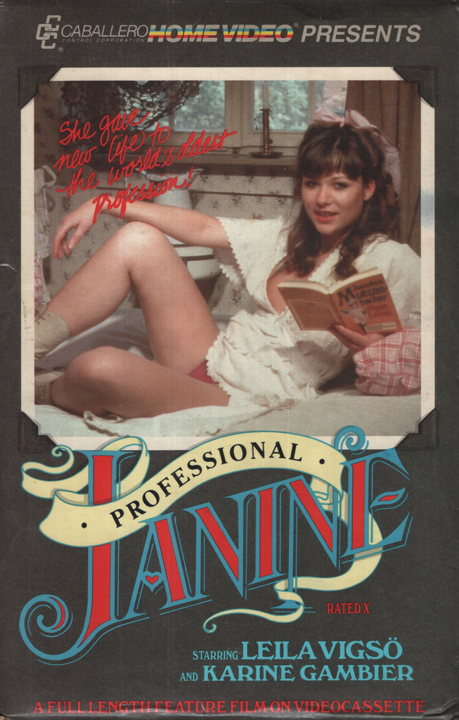 Professional Janine Leila Vigso Karine Gambier Leisure Time Limited Straight Betamax 1984 071824EBVHS