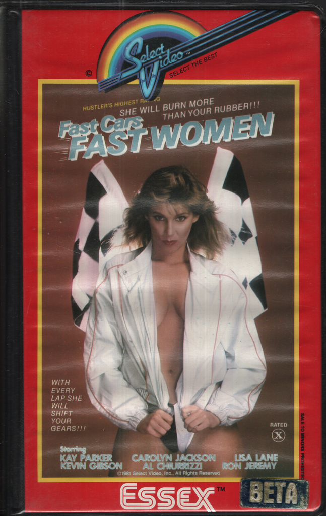 Fast Cars Fast Women Kay Parker Carolyn Jackson Select Video Bisexual Betamax 1981 071824EBVHS