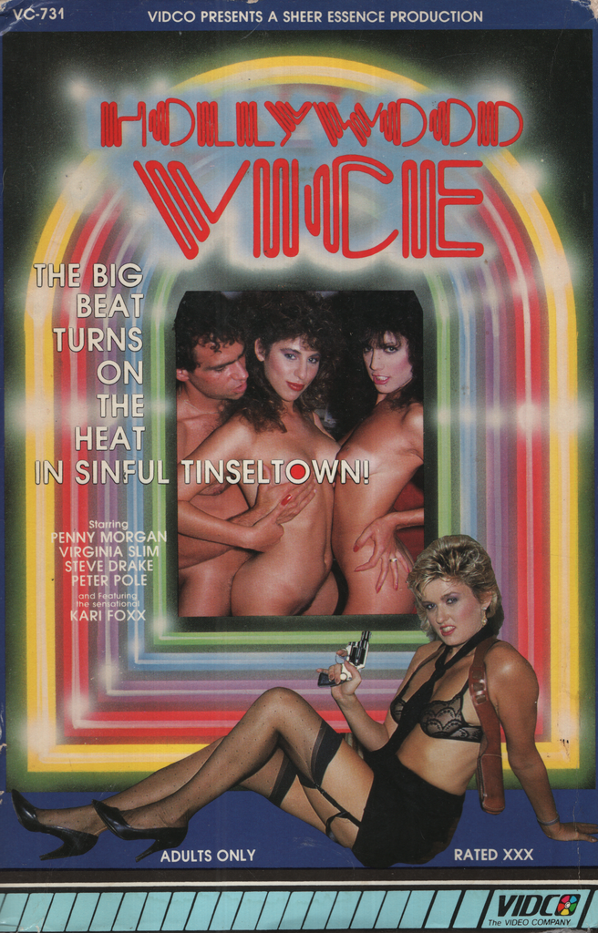 Hollywood Vice Penny Morgan Virginia Slim Vidco Straight Betamax 1985 071824EBVHS