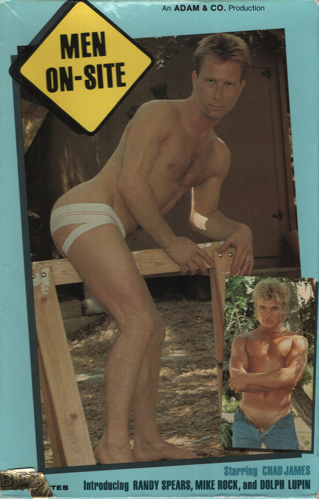 Men On-Site Chad James Randy Spears Adam & Company Gay Betamax 1987 071824EBVHS