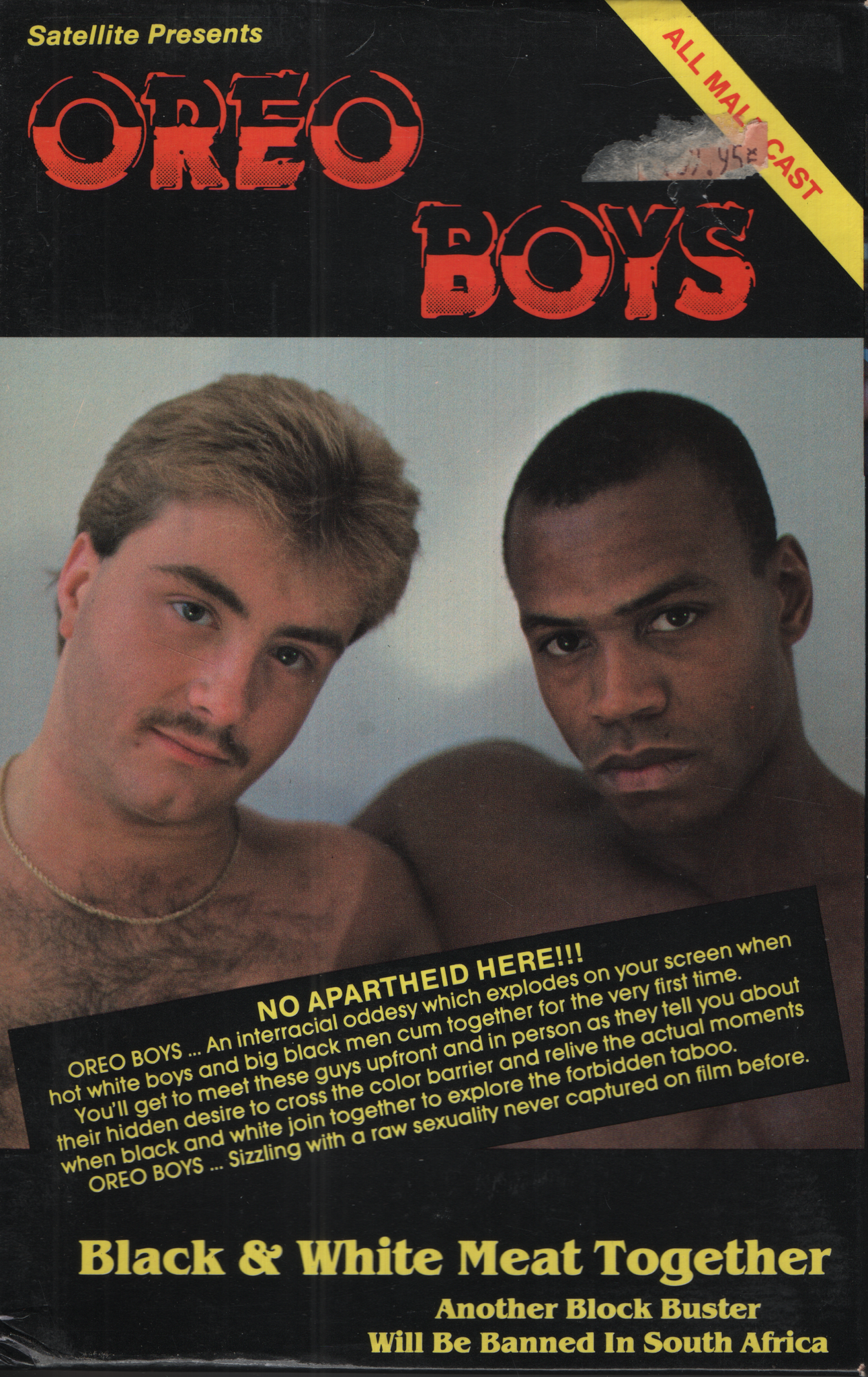 Oreo Boys Justin Greene Dee James Satellite Gay Betamax 071924EBVHS ...