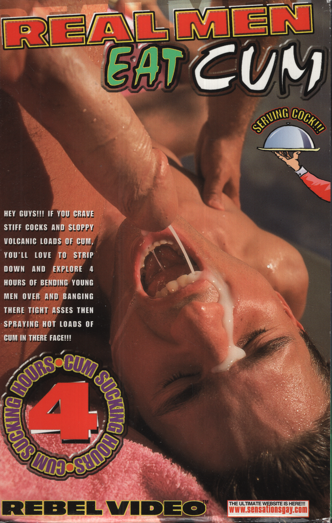 Real Men Eat Cum Leisure Time Entertainment Gay VHS 1993 071924EBVHS3