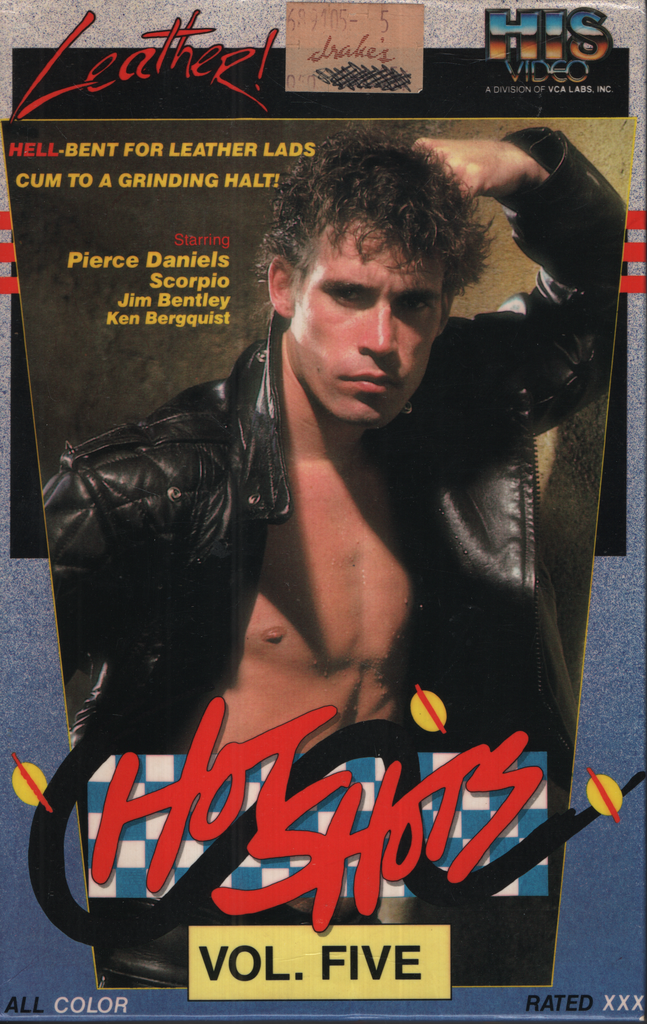 Hotshots Vol. V: Leather Pierce Daniels Jim Bentley VCA Labs Gay Betamax 1986 071924EBVHS