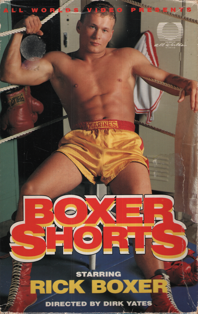 Boxer Shorts Rick Boxer Vinnie Russo All Worlds Video Gay VHS 1995 072224EBVHS3