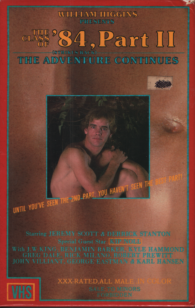The Class Of '84, Part II Jeremy Scott Derrick Stanton Laguna Pacific Gay VHS 1981 072224EBVHS3