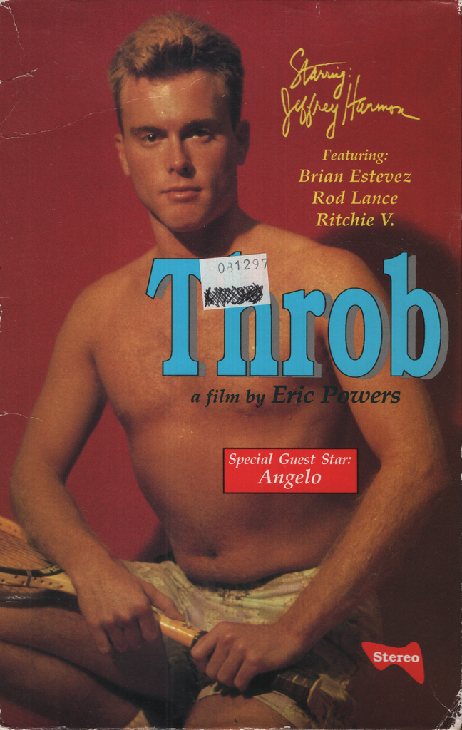 Throb Jeffrey Harmon Brian Estevez Throb Video Gay VHS 1987 072224EBVHS3