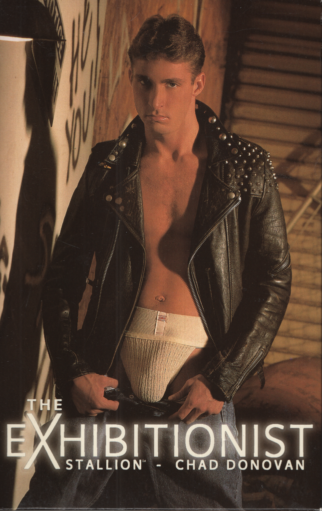 The Exhibitionist Chad Donovan Gio Romano Leisure Time Entertainment Gay VHS 1996 072224EBVHS3