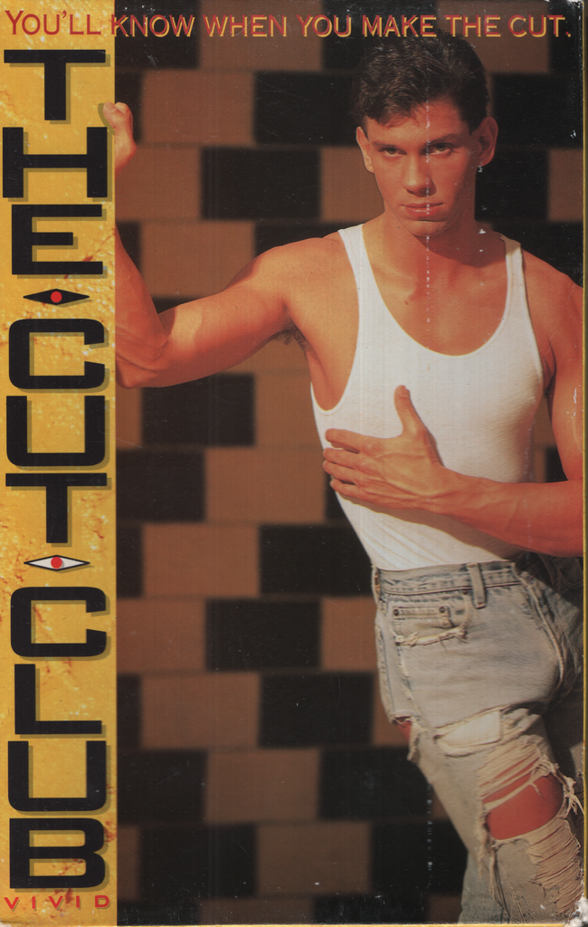 The Cut Club Craig Slater Todd Fuller Vivid Video Gay VHS 072224EBVHS3