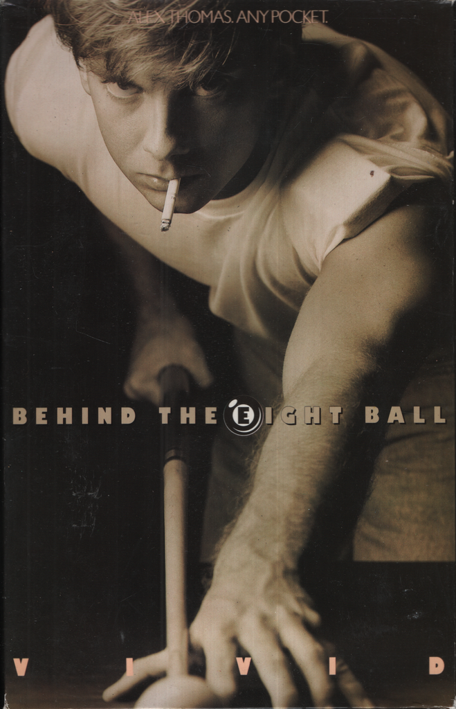 Behind The Eight Ball Alex Thomas Jason Ross Vivid Video Gay VHS 072324EBVHS3