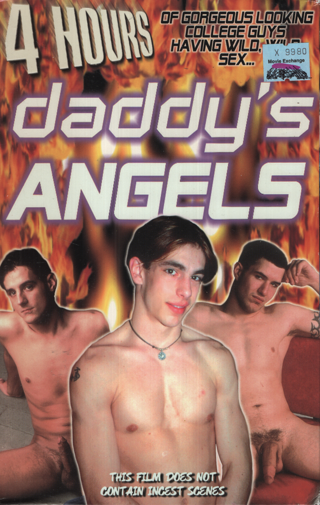 Daddy's Angels Sunshine Films Gay VHS 2001 072324EBVHS3