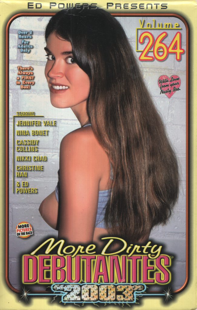 More Dirty Debutantes 2003 Volume 264 Jennifer Vale Nina Bonet Sky Blue Video Bisexual VHS 2003 072424EBVHS