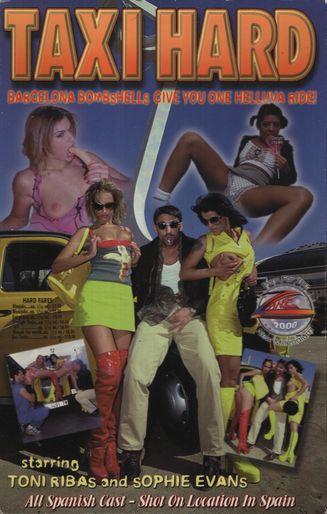 Taxi Hard Toni Ribas Sophie Evans Zane Entertainment Bisexual VHS 1999 072624EBVHS