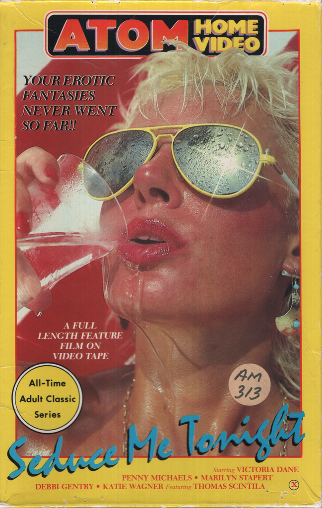 Seduce Me Tonight Victoria Dane Penny Michaels Atom Home Video Bisexual VHS 080124EBVHS