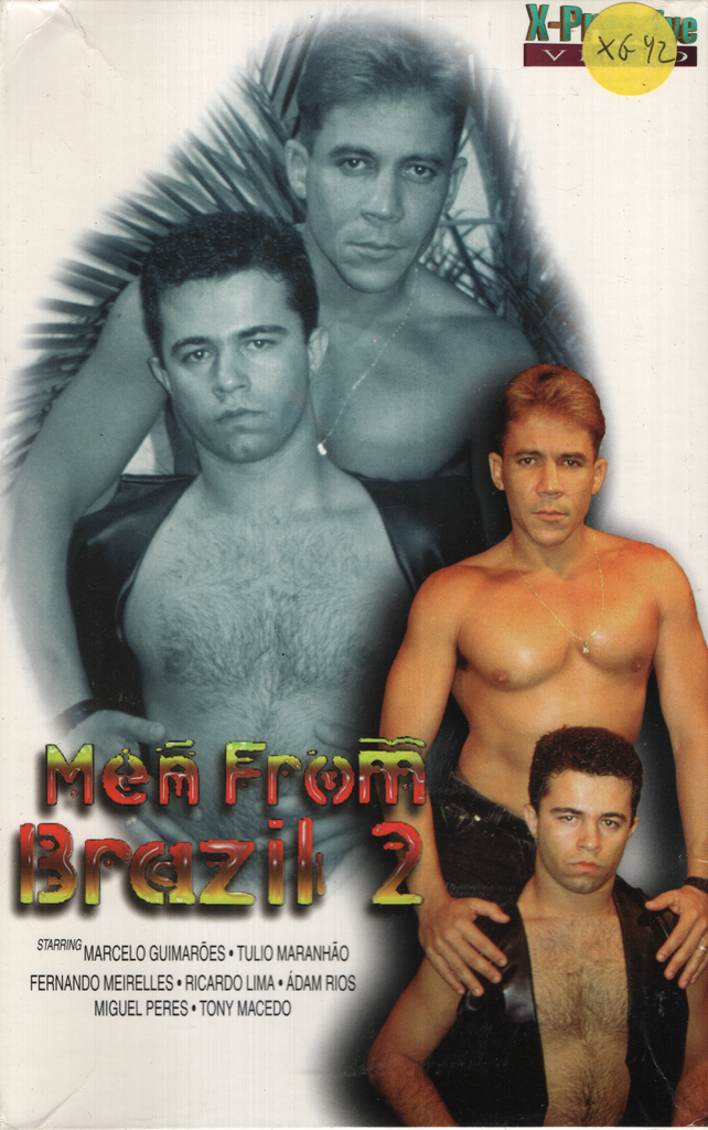 Men From Brazil 2 Marcelo Guimaroes Tulio Maranhao Genesis Publishing Gay VHS 2001 080524EBVHS3
