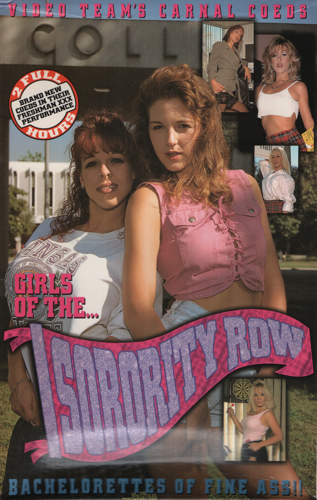 Girls Of The... Sorority Row Davia Ardell Rachel Love Video Team Bisexual VHS 1994 081324EBVHS2