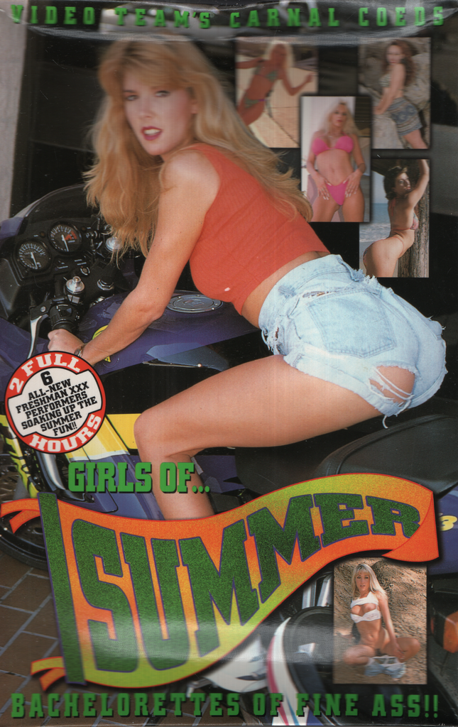 Girls Of... Summer Alex Sanders Vanessa Dante Video Team Straight VHS 1995 081324EBVHS