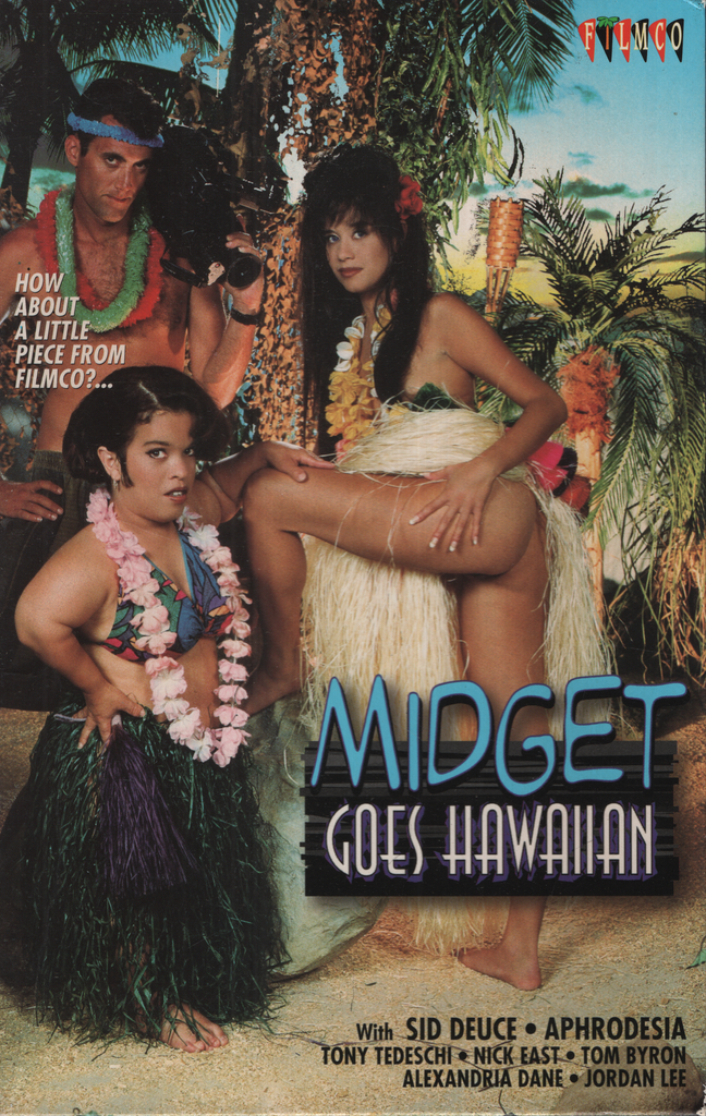 Midget Goes Hawaiian Sid Deuce Aphrodesia Filmco Video Straight VHS 1995 081424EBVHS2