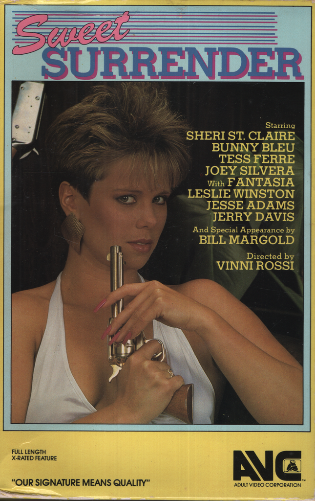 Sweet Surrender Sheri St. Claire Bunny Bleu Adult Video Corporation Bisexual VHS 1985 081524EBVHS
