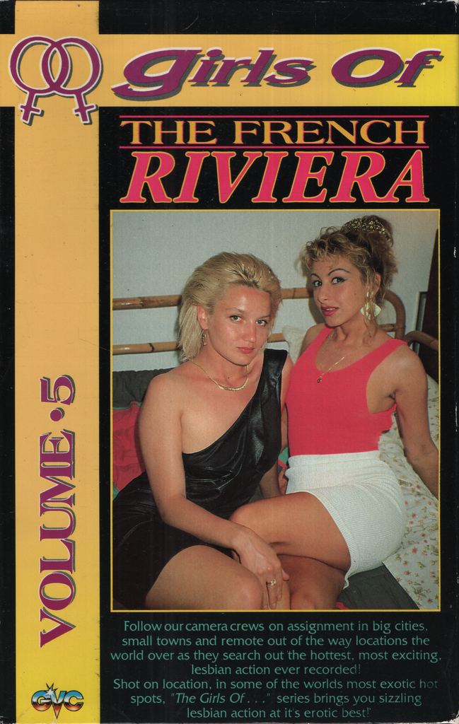 Girls Of The French Riviera Volume 5 Gourmet Video Collection Lesbian VHS 1992 081624EBVHS