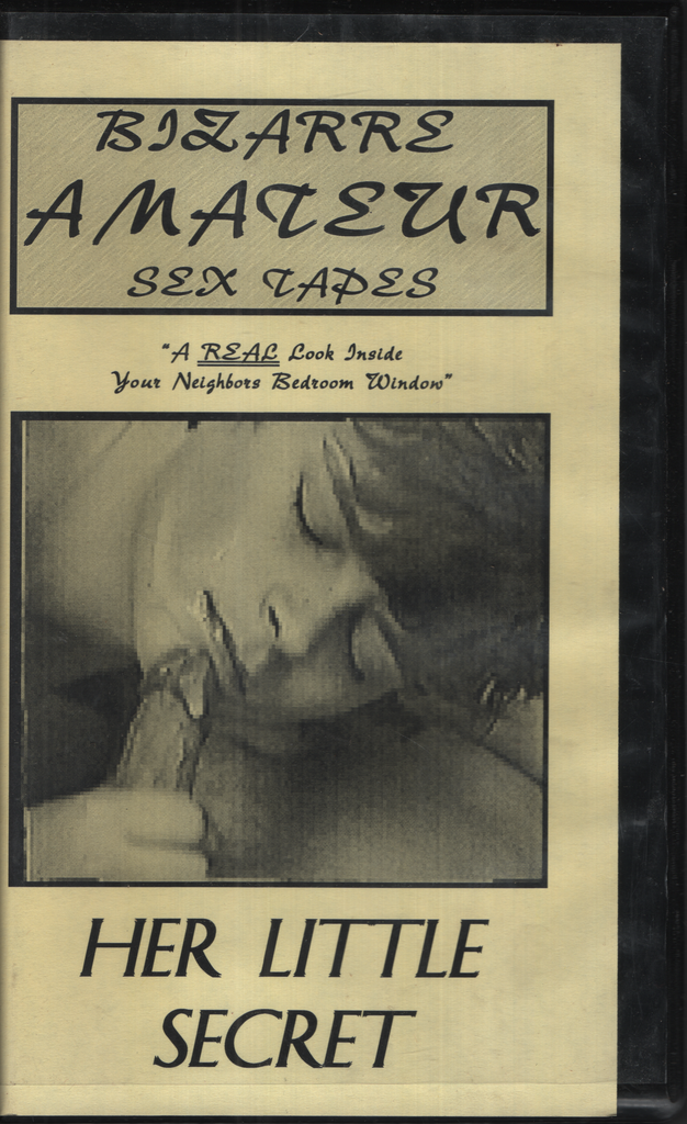 Bizarre Amateur Sex Tapes: Her Little Secret OSVS Straight VHS 081924EBVHS3