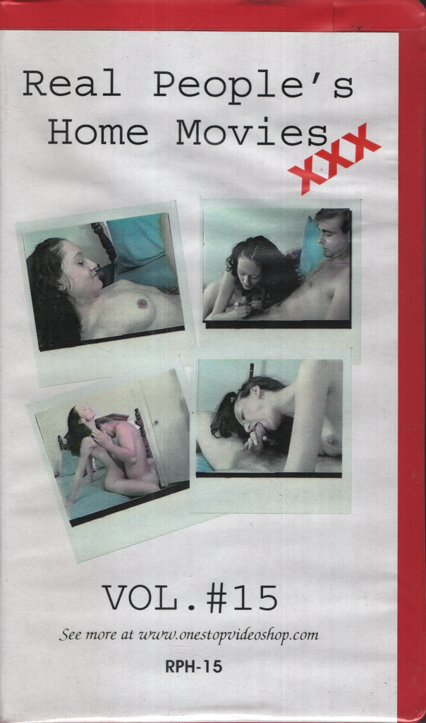 Real People's Home Movies Vol. #15 OSVS Straight VHS 2003 081924EBVHS3