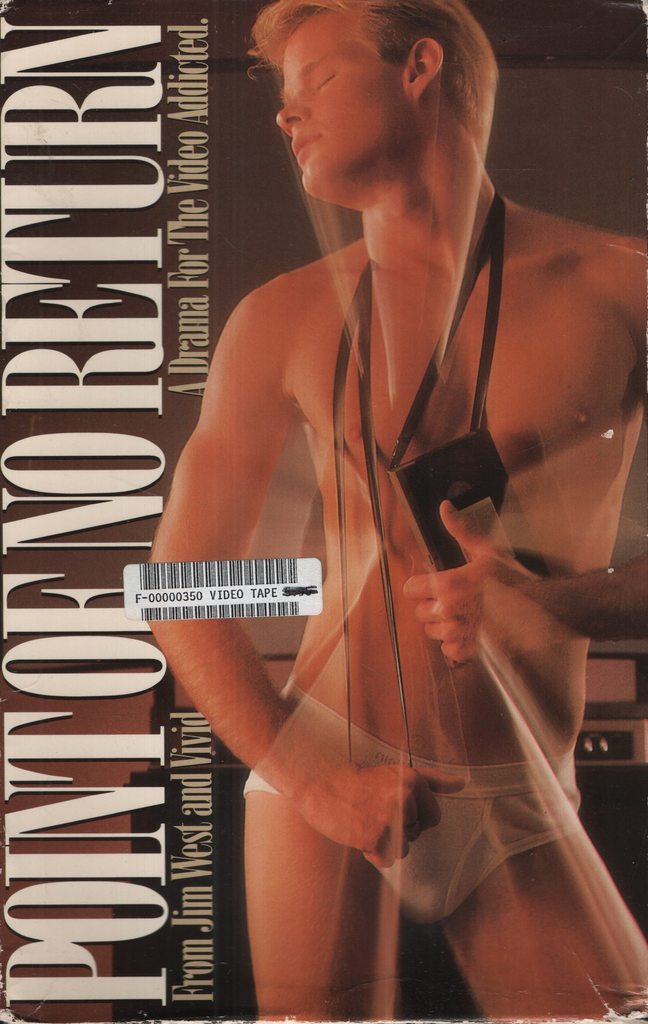 Point Of No Return Jim Montana Tom Rucker Vivid Video Gay VHS 1990 082024EBVHS3